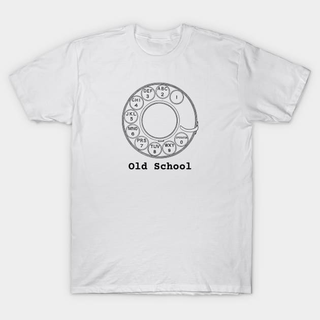 Rotary Dial Retro T-Shirt by spiffy_design